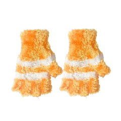X10 Guantes Medio Dedo De Peluche Infantil Invierno Frio - comprar online