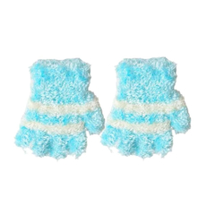 X10 Guantes Medio Dedo De Peluche Infantil Invierno Frio - tienda online