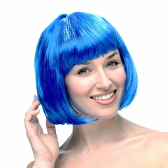 Pelucas Lacio Corta Carre Cosplay Pelo Sintetico Uso Diario - comprar online