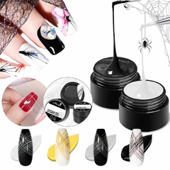 Gel Liner Spider Araña Uv/led Decoracion De Uñas Nail Art