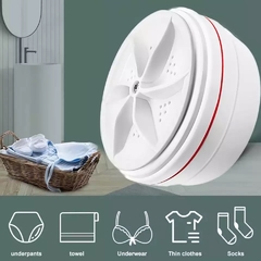 Imagen de Mini Lavadora Portatil Usb Lavarropa Balde Ecologic Medias