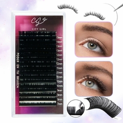 Extensiones Pestañas City Girl Premium Pelo X Pelo Lashes