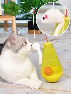 Juguete Interactivo Para Gatos Caza Raton En Movimiento - M&Q REGALOS