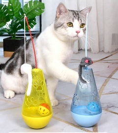 Juguete Interactivo Para Gatos Caza Raton En Movimiento - comprar online