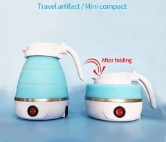 Pava Eléctrica Jarra Plegable Para Viaje Silicona Infusiones en internet