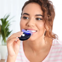 Blanqueador Dental Con Luz Led Blanqueamiento De Dientes - tienda online