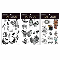 X12 Tatuajes Autoadhesivos Temporales Tatto Diseños Variados (copia) - comprar online