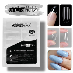 120u Tips Almendra Soft Gel Y Press On Cherimoya Press Gel