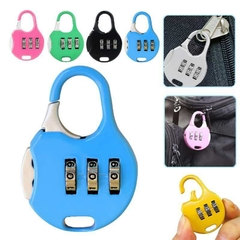 Candado De 3 Combinaciones Seguridad Valija Resistente Clave - comprar online