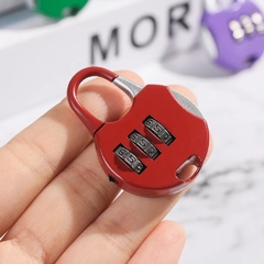 Candado De 3 Combinaciones Seguridad Valija Resistente Clave - comprar online