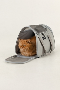Transportadora Bolso Para Mascotas Gatos Perros Red Rigida - M&Q REGALOS
