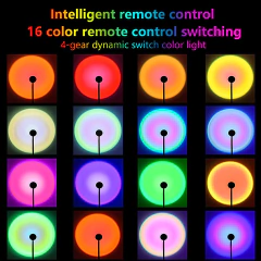 Lampara Proyector Atardecer 16 Colores Control Usb Sunset - comprar online