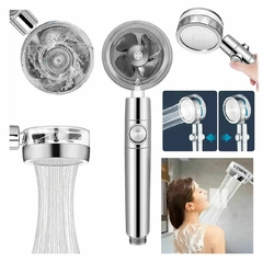Cabezal 360° Duchador De Mano Turbo Baño Cromado Presión