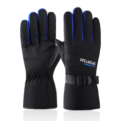 Imagen de Guantes De Moto Impermeable Corderito Antideslizantes Lluvia