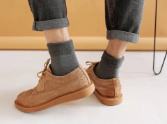 1 Par De Medias Térmicas Hombre Suaves Cálido Invierno Frio - tienda online