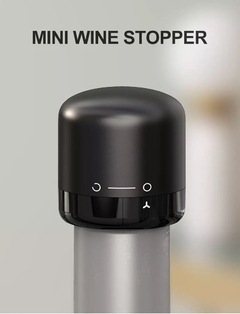 Tapon De Vino Tapa Botellas Boton Antiderrame Accesorio - comprar online
