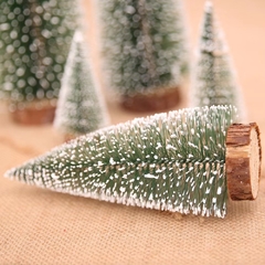 Arbolitos De Navidad X3 Super Lujo Premium Tupido Con Nieve en internet