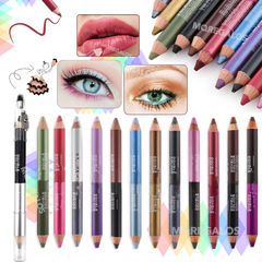 Delineador De Ojos Lapiz Sombras Labios 3 En 1 Multiuso X1