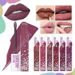 X1 Labial Matte Liquido Waterproof 24hs Larga Duración