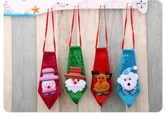 Corbatines Navideñas Corbatas Infantiles Colgante Decoración - M&Q REGALOS