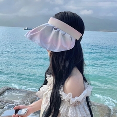 Visera Vincha Impermeable Para Viento Sol Mujer Moldeable en internet