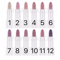 Lápiz Labial X1 Glitter Color Maquillaje Brillo Labios Ojos