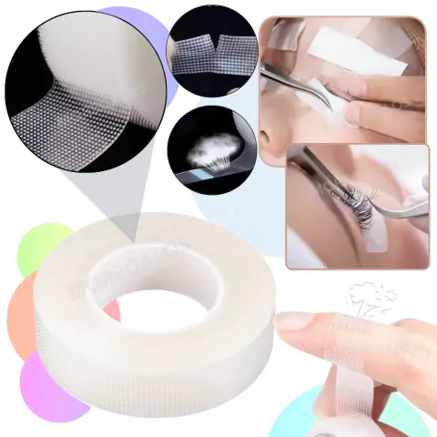 Cinta Adhesiva Hipoalergenica Transparente Extensión Pestaña