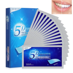 Tira De Gel Blanqueador Dental 5d White X7 Pares Banditas en internet