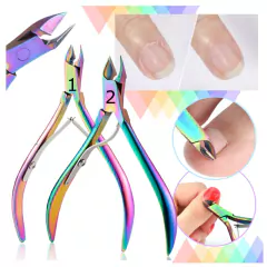 Alicate Corta Cuticulas Tornasol Manicuría Profesional Uñas