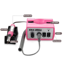 Torno Profesional Drill 35.000 Rpm 6 Fresas Uñas Manicuria - comprar online