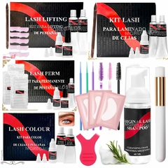 Super Kit Completo Cejas Pestañas Shampoo Parche Microhisopo