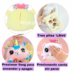 Peluche Ploosh Kissimals Muñeco Tierno Que Habla Kawaii en internet