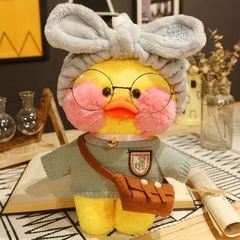 Peluche Patito Lalafanfan Cute Kawaii Con Accesorios De 30cm - tienda online
