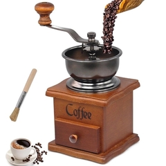 Molinillo De Café Manual Moledor De Granos Y Semillas Retro - comprar online