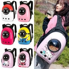 Mochila Transportadora Para Mascotas Con Burbuja Visor 180° - comprar online