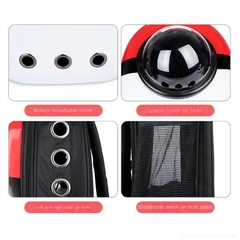 Mochila Transportadora Para Mascotas Con Burbuja Visor 180° en internet