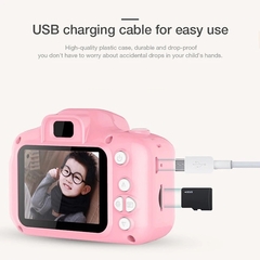 Mini Cámara Digital Para Niños Carga Usb Con Juegos Y Música - comprar online