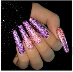 Semipermanente Reflectivo Laser Drill Con Glitter Uvled Uñas en internet