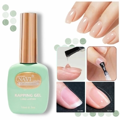 Kapping Gel Transparente Navi Uv Led De Larga Duracion Uñas