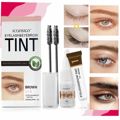Tinte Perfilador Color Para Cejas Y Pestañas Iconsign