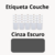 Etiqueta 60X35mm - Couche - 05 rolos