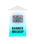 Banner Personalizado - 0,80cm x 1,20mt - Com cordinha e bastão - comprar online