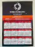 Calendário de Parede - Tam. 19,6x27cm - Personalizado - 50und. - comprar online