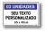 Placa de PVC 60X40CM - 3 und