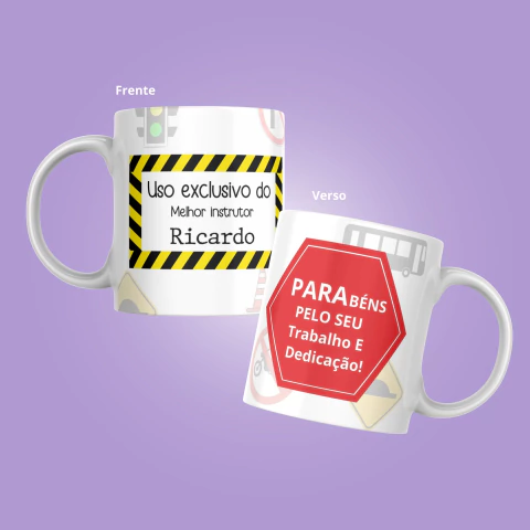 Caneca Instrutor + embalagem