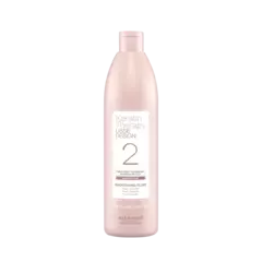 Envase de 500ml del Fluido Alisante Keratin Therapy Lisse Design, paso 2.
