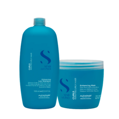 Semi Di Lino Curls: Shampoo 1000ml Y Mask 1000ml - comprar online