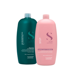 Semi di Lino: Shampoo Reconstruction y Conditioner Moisture