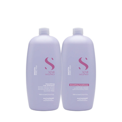 Semi di Lino: Smoothing Low Shampoo y Smoothing Conditioner