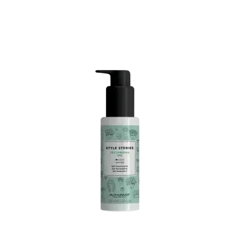 Frasco de gel texturizante de 150ml de la marca Altaraf, con diseño moderno y tapa negra.